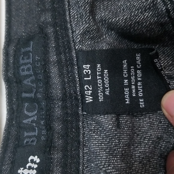 RARE- Blac Label Black Jeans - Picture 10 of 10
